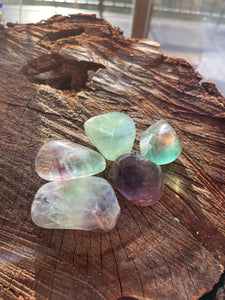 Fluorite - WISDOM - Tumble Stone