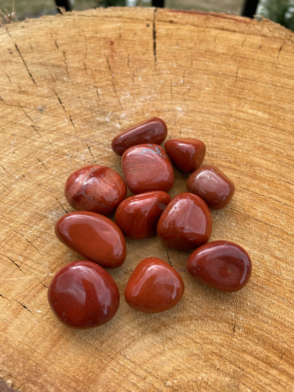 Red Jasper - STAMINA - Tumble Stone
