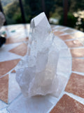 Chlorite in Clear Quartz Point