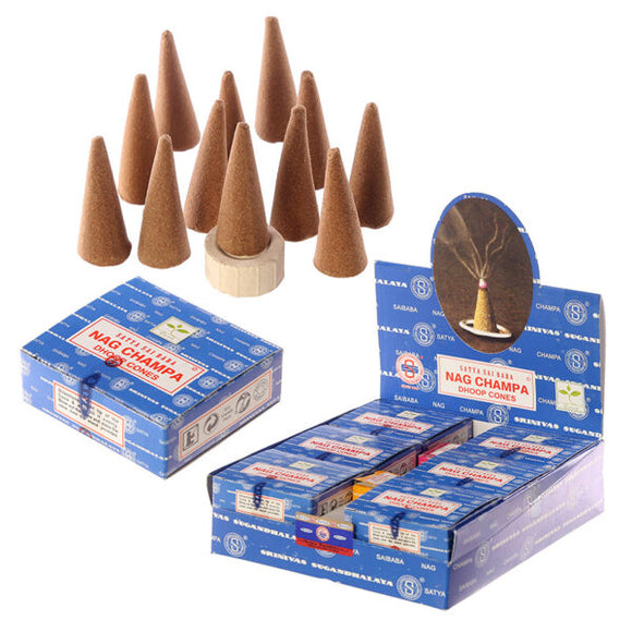 NAG CHAMPA DHOOP CONES – NAG CHAMPA